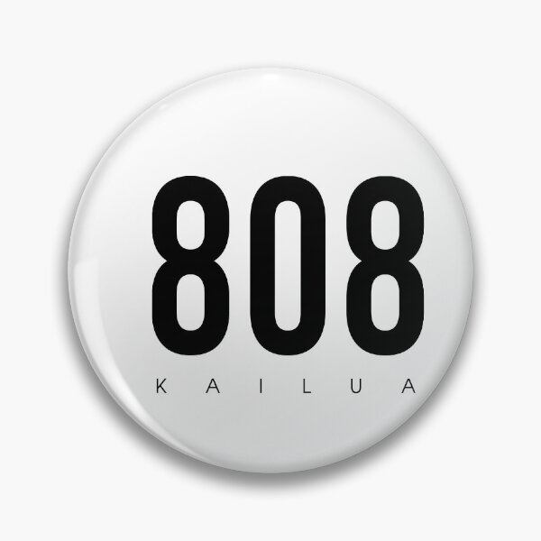 Item preview, Kailua, HI - 808 Area Code design designed and sold by CartoCreative.