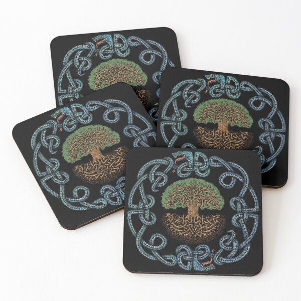 Item preview, Snakes Knotwork Yggdrasil designed and sold by atelier-vladi.