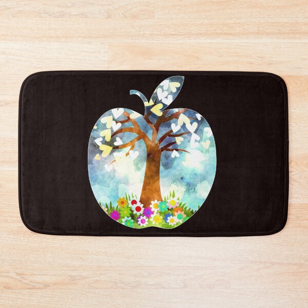 Item preview, apple shaped design. heart-bearing tree designed and sold by doctors-apparel.
