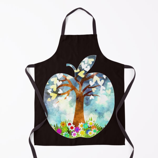 Item preview, apple shaped design. heart-bearing tree designed and sold by doctors-apparel.