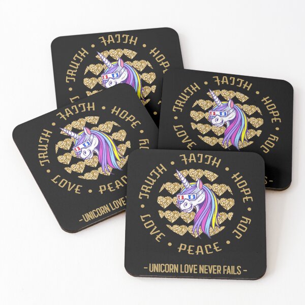 Item preview, -UNICORN LOVE NEVER FAILS- designed and sold by stevencox26.
