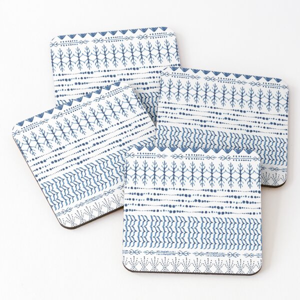 Item preview, Hippie Blue Watercolors designed and sold by Laura Caballero.
