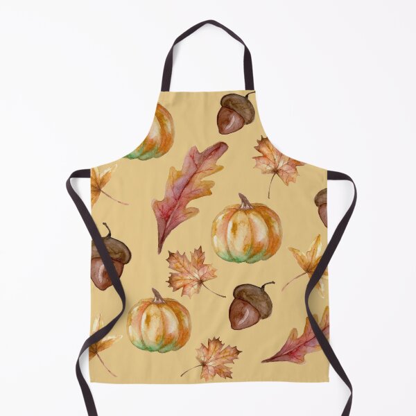 Item preview, Autumn pattern, pumpkins, leaves, acorns designed and sold by MeliCollective.