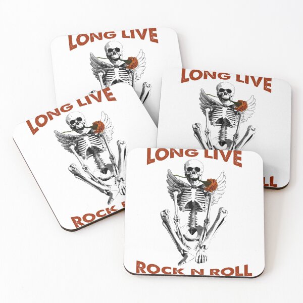 Item preview, Long Live Rock N Roll Skeleton designed and sold by julesanderson.
