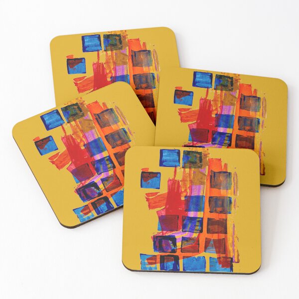 Item preview, Grid Awry/ Gold designed and sold by Karen Eutemey.