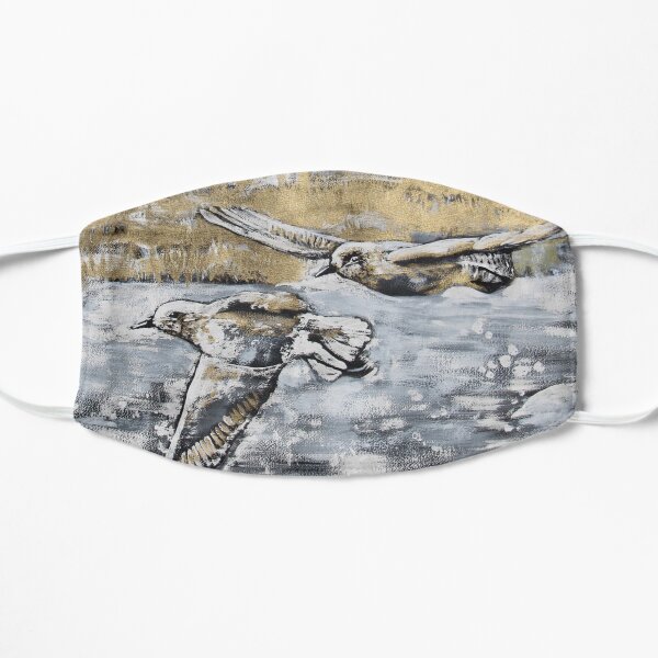 Silver Plovers in Kamouraska Flat Mask