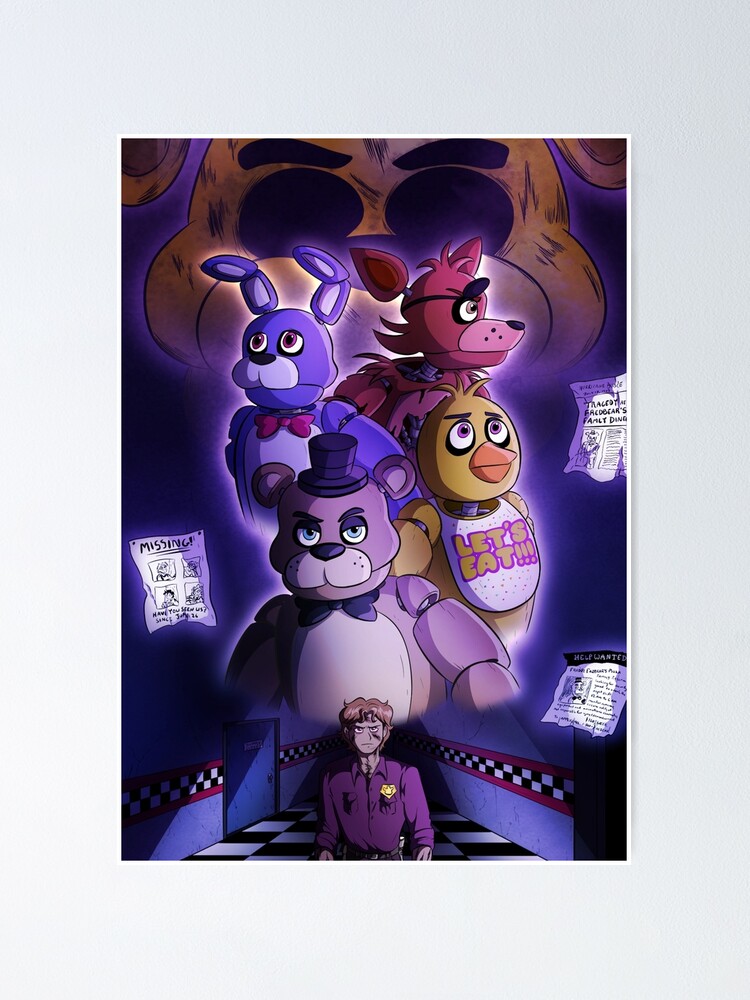 Foxy Fnaf  Poster for Sale by JennifBryle