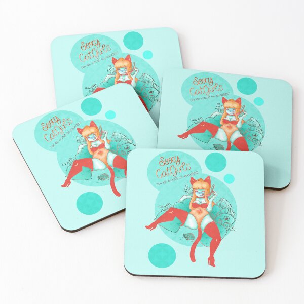 Item preview, Sexy Catgirls - Catfood designed and sold by patchvvork.