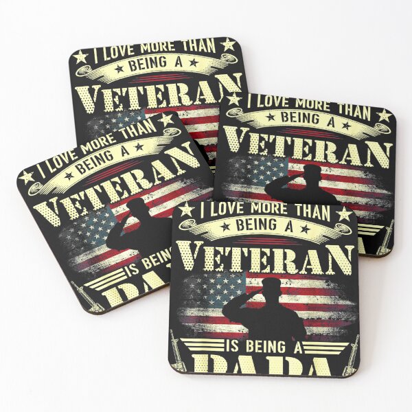 Item preview, The Only Thing I Love More Than Being A Veteran Papa designed and sold by dongleemai.