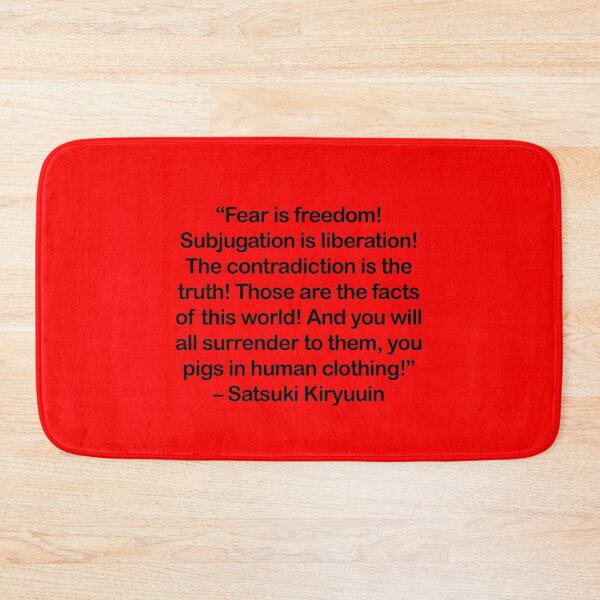 Item preview, Satsuki Kiryuuin - Quote designed and sold by Epicanimequotes.