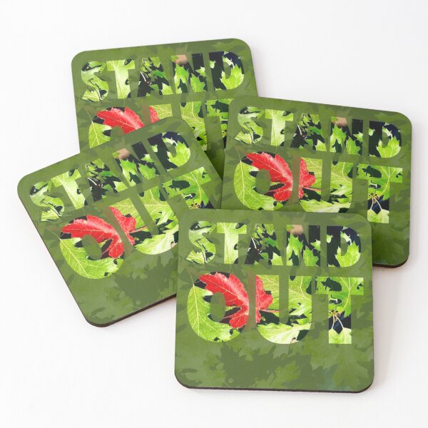 Item preview, Stand Out - Uniqueness and Leaves designed and sold by tymonardo.