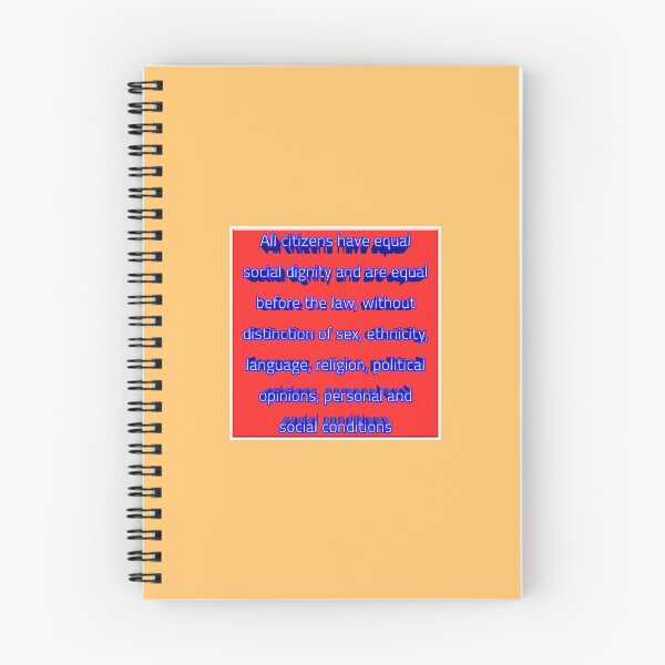 Item preview, Article 3 of Italian Constitution 007 designed and sold by ITALY-Roselli-.