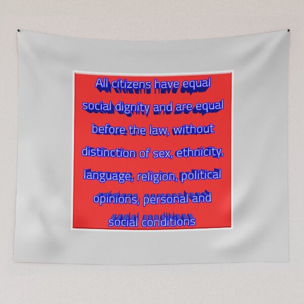Item preview, Article 3 of Italian Constitution 007 designed and sold by ITALY-Roselli-.