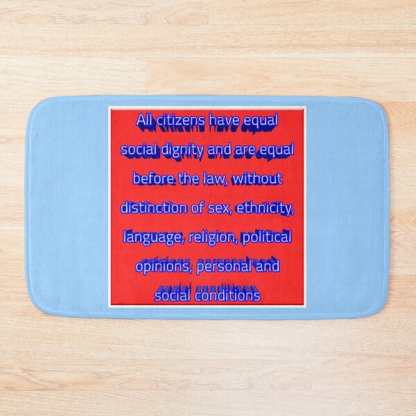 Item preview, Article 3 of Italian Constitution 007 designed and sold by ITALY-Roselli-.