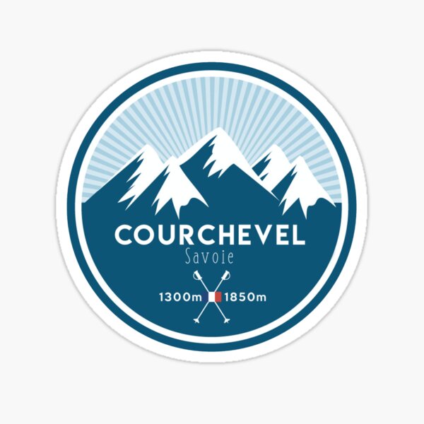 COURCHEVEL Sticker