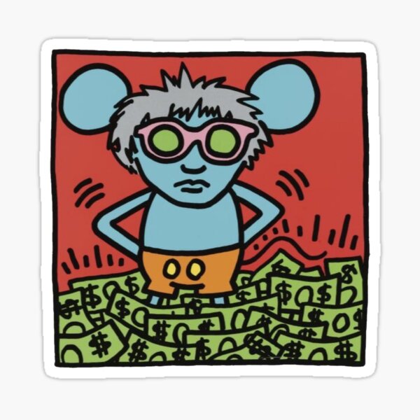 Artikel-Vorschau von  Haring Pop Art, designt und verkauft von mgdlnsapien.