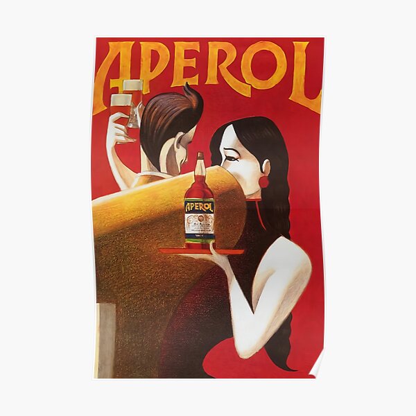 aperol liqueur Poster