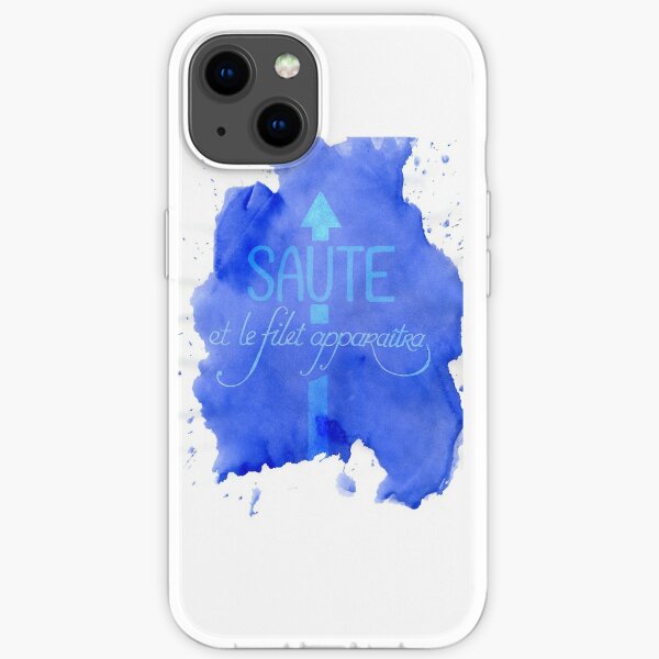 Saute et le filet apparaîtra Coque souple iPhone