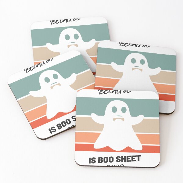 Item preview, Because 2020 Is Boo Sheet designed and sold by Destine99.