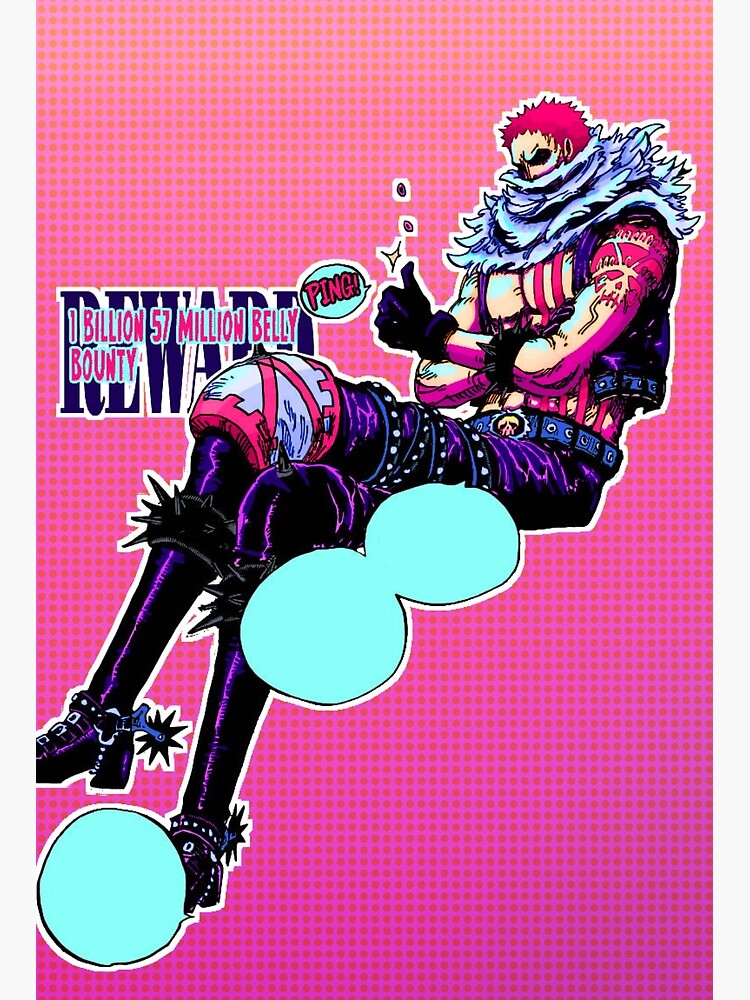 Katakuri Manga Coloured Art Board Print By 3lizab3t Redbubble