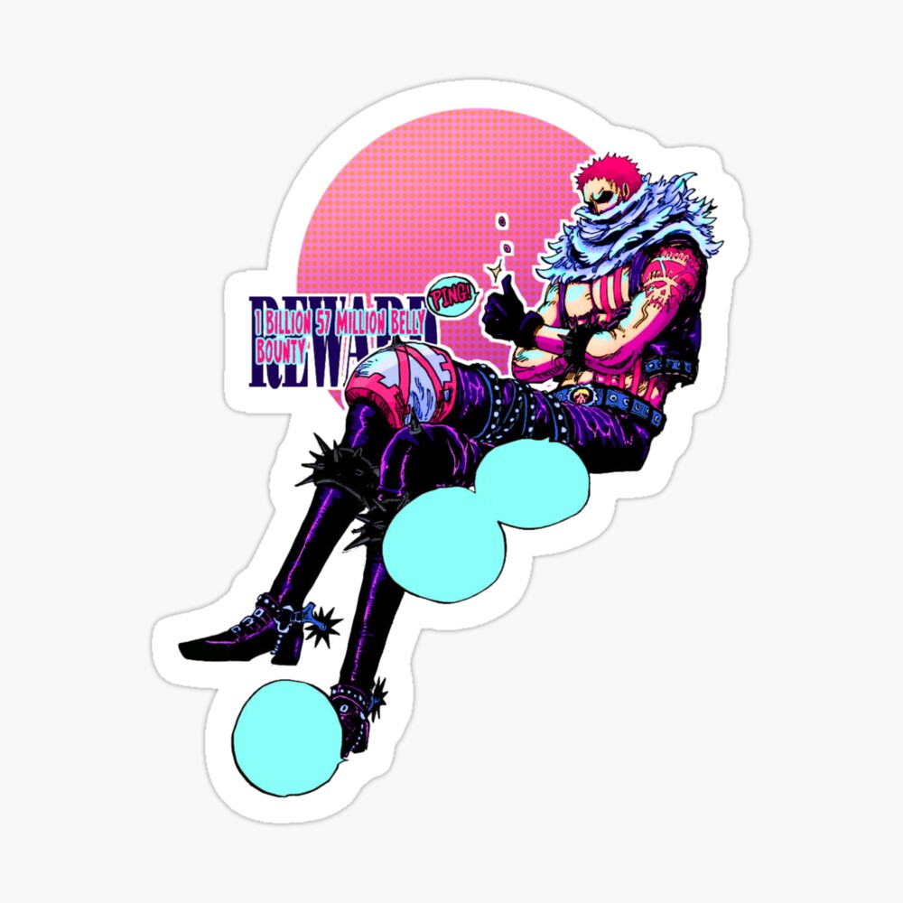 Katakuri Manga Coloured Poster By 3lizab3t Redbubble