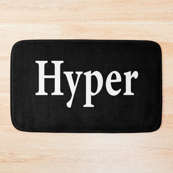 Item preview, Hyper - Frantic - Anxious - Jumpy - High Strung designed and sold by notstuff.