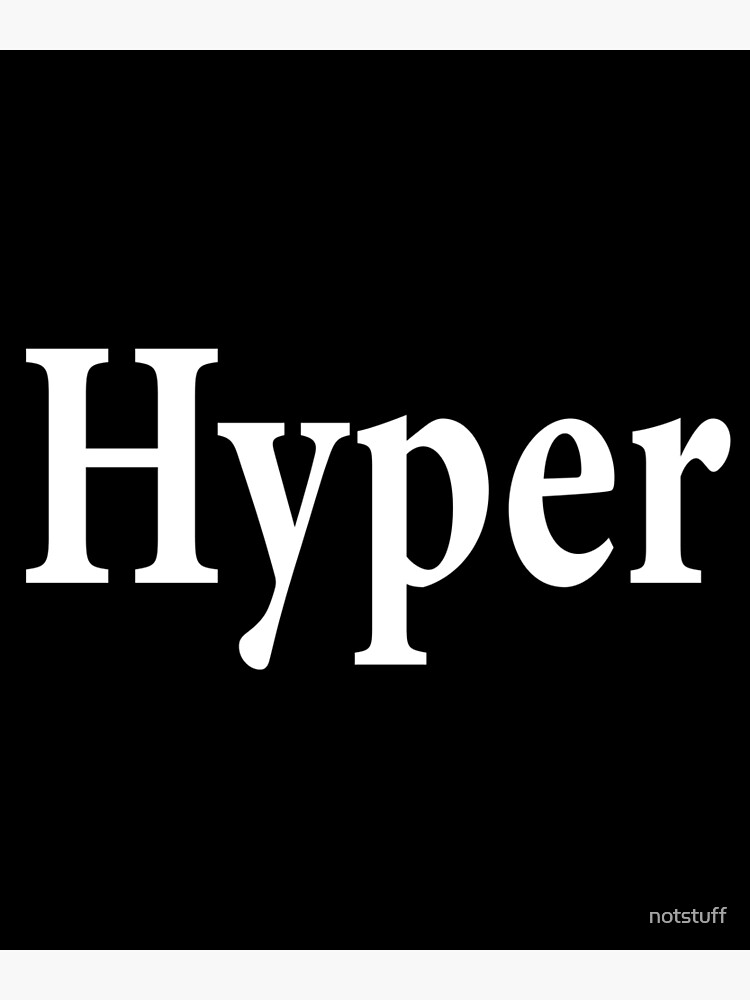 Hyper - Frantic - Anxious - Jumpy - High Strung by notstuff