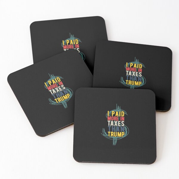 Item preview, I PAID MORE TAXES THAN DONALD TRUMP designed and sold by CodingForTech.