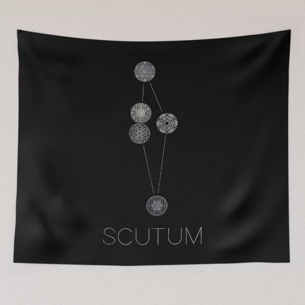 Item preview, Scutum Constellation Mandalas designed and sold by MetaPhyStore.