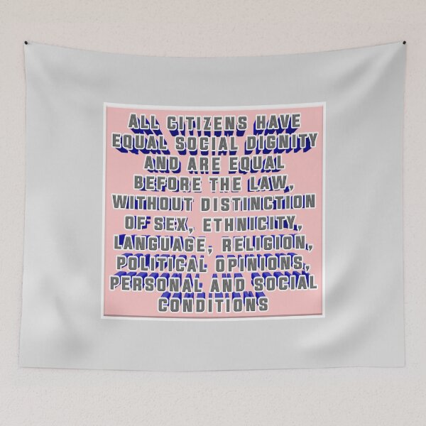Item preview, Article 3 of Italian Constitution 008 designed and sold by ITALY-Roselli-.