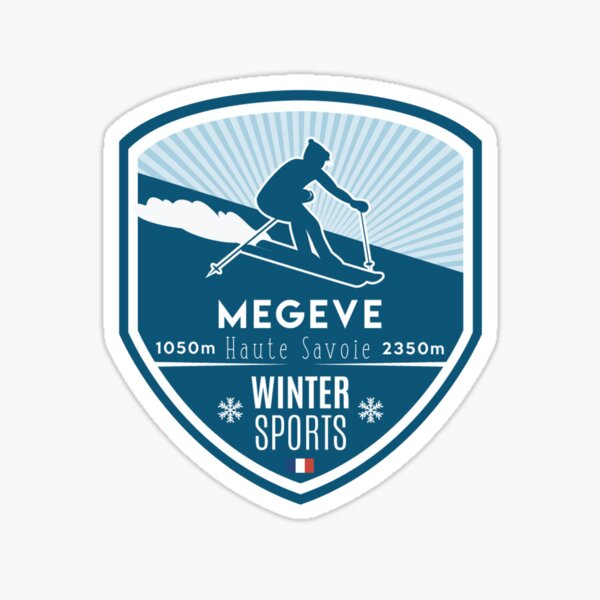 MEGEVE Sticker