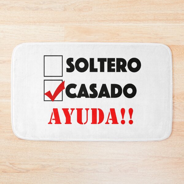Item preview, Soltero, casado, AYUDA designed and sold by stelsanc.