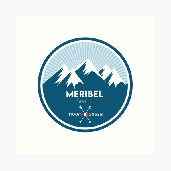MERIBEL Impression artistique
