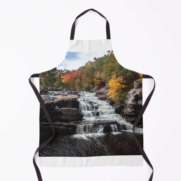 Item preview, Brilliant fall foliage surrounds the beautiful cascading Shohola Falls in the Pennsylvania Poconos designed and sold by Rabbitti.
