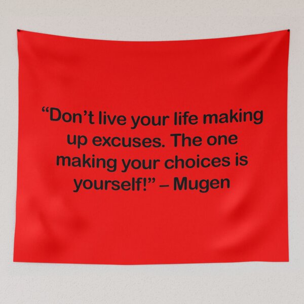 Item preview, Mugen - Quote designed and sold by Epicanimequotes.