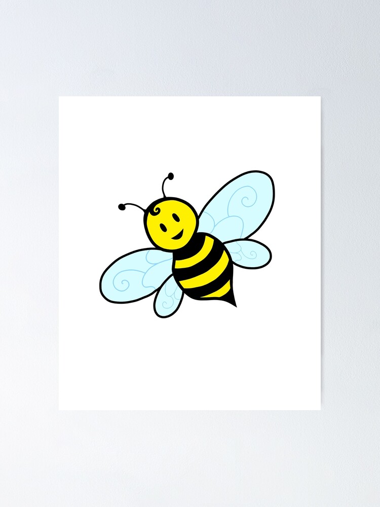 How to Draw A Cute Easy Bee | TikTok