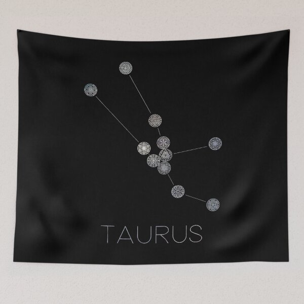 Item preview, Taurus Constellation Mandalas designed and sold by MetaPhyStore.