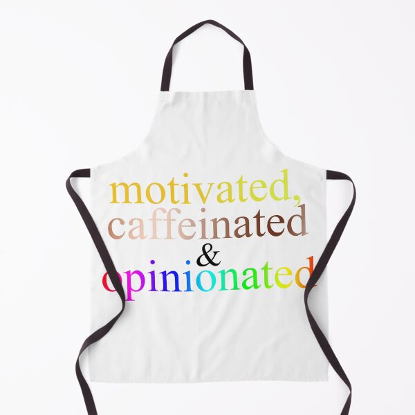 Item preview, Motivated, Caffeinated and Opinionated designed and sold by hegdesigns.