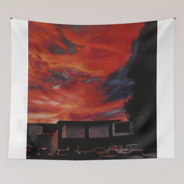 Item preview, Parking lot sunset designed and sold by Khruvenaroh.