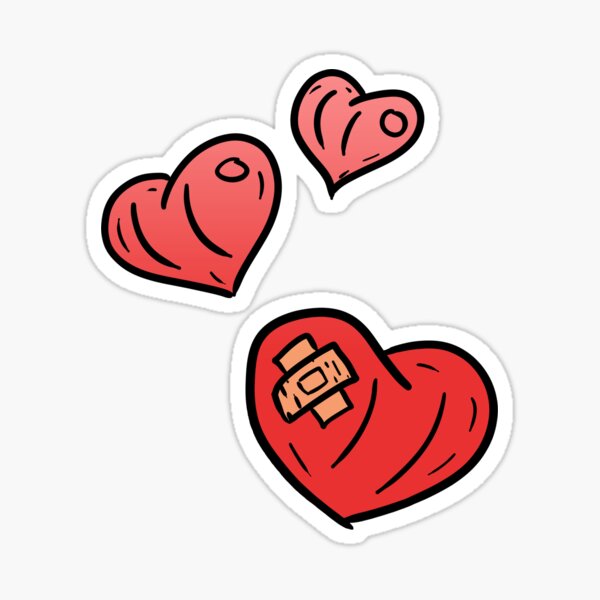 Item preview, Trashy Romance Hearts design designed and sold by MLorrox.