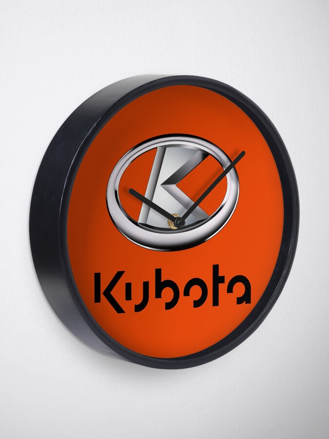 "Kubota" Clock for Sale by ItsMeRuva Redbubble