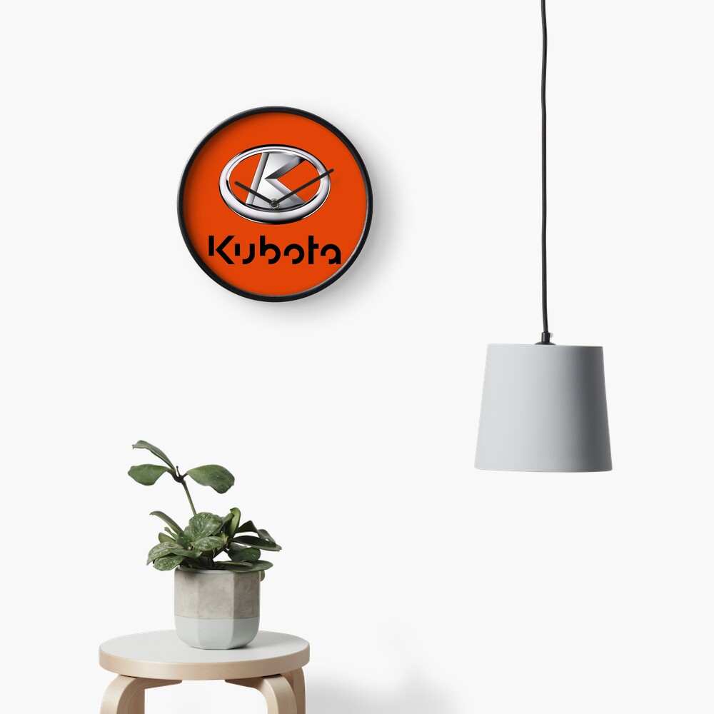 "Kubota" Clock for Sale by ItsMeRuva Redbubble