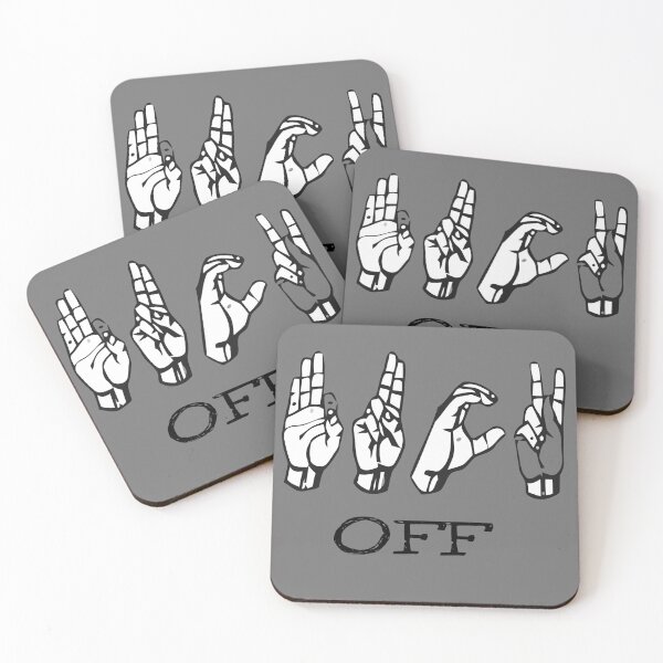 Item preview, Fu*k off  designed and sold by Tifaprint.