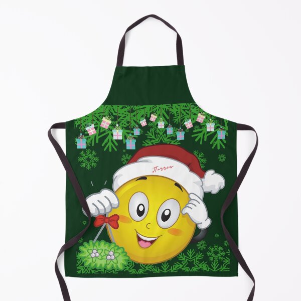 Item preview, Santa Emoji designed and sold by LibrosBOOKtique.