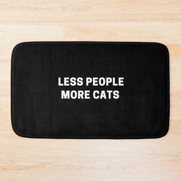 Item preview, Less people More cats design designed and sold by sostar.