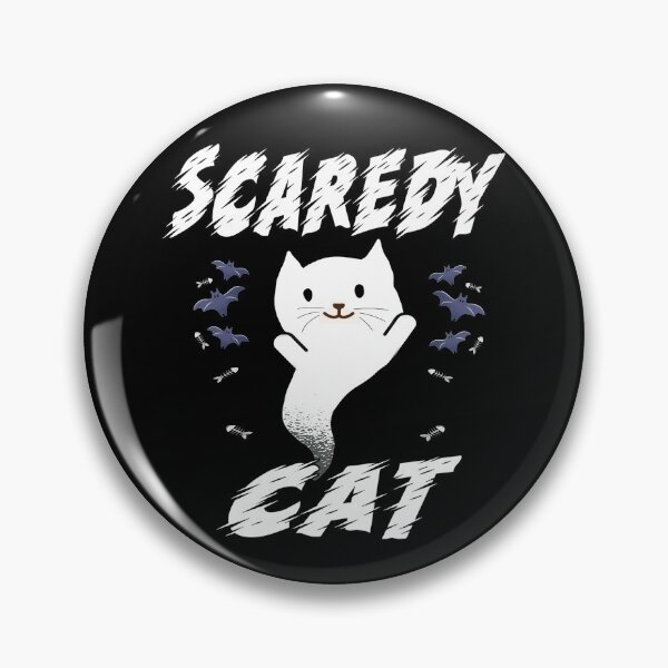 Item preview, Halloween Themed Scaredy Cat designed and sold by Coder-T.