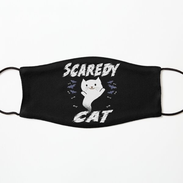 Halloween Themed Scaredy Cat Kids Mask