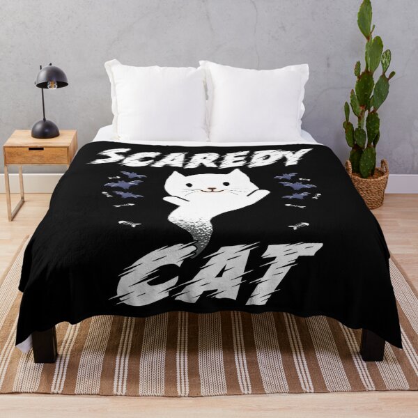 Item preview, Halloween Themed Scaredy Cat designed and sold by Coder-T.