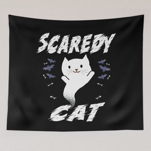 Item preview, Halloween Themed Scaredy Cat designed and sold by Coder-T.