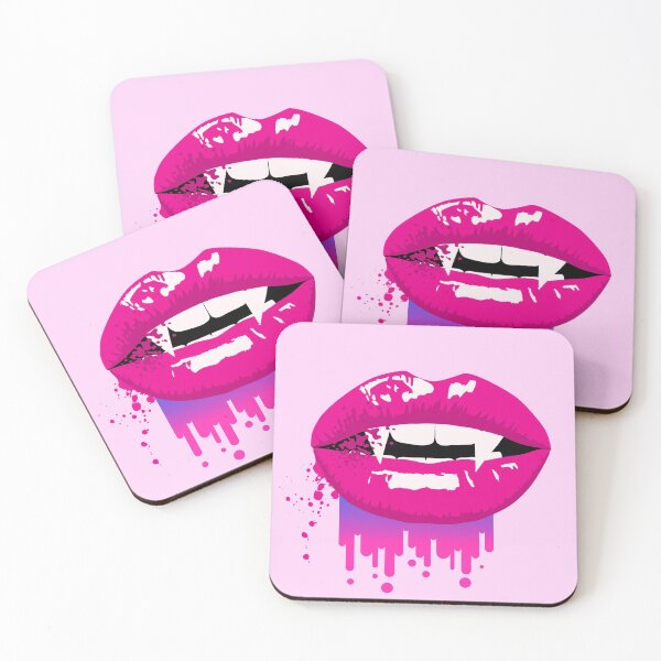 Item preview, Vampire Mouth Neon Drip designed and sold by luchik-and-co.